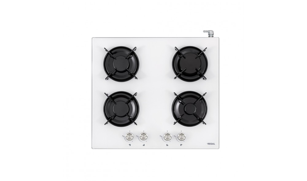 Regal SO 6041 BCY Beyaz Cam Set Üstü Ocak